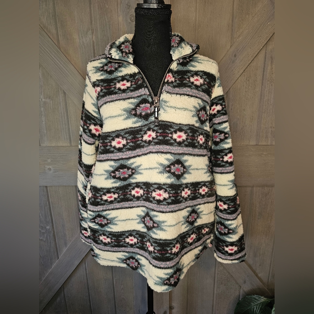 Roper Women's Sherpa Pullover Sz Xs